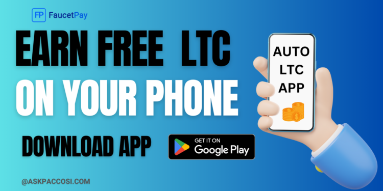 Auto LTC Faucet App Review – Claim Free LTC Every 5 Minutes To Your Wallet